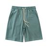 Pantalones cortos de cinco puntos para hombre Pantalones cortos deportivos de rizo Pantalones de chándal casuales de moda para hombre y mujer Pantalones rectos versátiles de verano