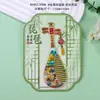 Ímãs de Geladeira de Metal Xinzhou, Produtos Culturais e Criativos de Atrações Turísticas de Shanxi, Lembranças de Viagem com Tendência Nacional, Ímãs de Geladeira de Liga Metálica Atacado