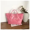 Bolso de Mano Grande de Rayas Estampadas Moda Retro Tendencia Primavera 2026 Bolso para Mujer