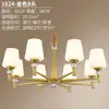 Lámpara Moderna Sencilla para Sala de Estar, Lámpara de Lujo Ligero para Dormitorio, Iluminación de Doble Capa Estilo Europeo para Comedor, Hotel, Villa, Araña de Cristal Estilo Americano
