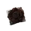 Estilo Genial, Estilo Antiguo, Encaje Hermoso con Borde Quemado, Rosas Secas, Accesorios para el Cabello Hechos a Mano DIY, Ramilletes, Accesorios para Ropa al por Mayor