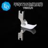 Seis pies prensatelas plano para máquina de coser de mariposa con ranura T69R1/8 pie prensatelas de plástico con ranura derecha T35 cable de tracción con ranura barril de cuerda incrustada 3mm