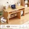 Mesa de uso doméstico para espaços pequenos, mesa de estudo para estudantes, escrivaninha, mesa com painel de ripas e gavetas, mesa para computador desktop para uma pessoa