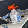 Aeronave Pequena Movida a Vento, Veículo Elétrico, Bicicleta Luminosa, Carro Decorativo LED Movido a Vento, Luzes de Atmosfera Coloridas