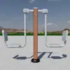 Outdoor Plastic Wood Fitness Equipment Set Idosos Esportes Comunidade Parque ao ar livre Praça Fitness Caminho Walking Machine