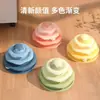 Brinquedo para gato, prato giratório para gato, varinha com pena, bola autoentretenimento para aliviar o tédio para gatinhos e animais de estimação, disco de pista de três camadas educativo
