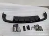 Adecuado para Audi Sedán y Hatchback A3 de 17-19 Modificado Mejora a Labio Trasero S3 con Cuatro Salidas de Escape y Difusor de Labio Inferior Trasero