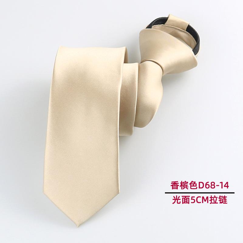 香槟  光面5cm拉链