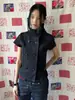 Y2k novo estilo de rua coreano feminino gola alta 2026 verão botão versátil acinturado estilo gótico