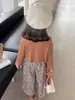 Conjunto de Otoño para Niñas, Nuevo Estilo Coreano, Ropa Linda y a la Moda, Pantalones de Pierna Ancha, Conjunto de Dos Piezas Holgado y Cómodo