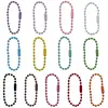 Cadena de Cuentas Redondas Pintadas de Colores, Grosor 2.4 mm, Cadena para Bolsos DIY, Accesorios de Cadena de Cuentas