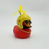 Enfeites de Carro de Pato Quebrando Pato de Natal Andando de Bicicleta Elétrica Decorações de Bicicleta Pato Vermelho Pequeno Interior Pato Amarelo Pequeno