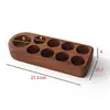 Expositor de Rack Essencial para Armazenamento de Óleos Essenciais Salão de Beleza Spa Rack de Armazenamento de Madeira para Perfumes Caixa de Armazenamento Simples Rack Organizador Doterra