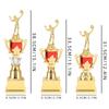 Trofeo de plástico personalizado trofeo infantil personalizado competición infantil de baile canto salto de cuerda patinaje sobre ruedas pequeño trofeo creativo venta al por mayor