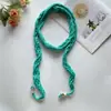 Bufanda Delgada Hueca de Capas Únicas Estilo Coreano 2026 Nuevo Estilo Harajuku Chica Picante Bufanda Larga de Punto para el Cuello
