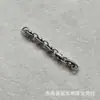 Plata vieja de Shanxi retro hacer plata vieja borla enlace enlace hebilla colgante collar pulsera DIY texto jugar accesorios