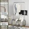 Cabide de Chão para Casa Quarto Multifuncional Removível Armazenamento Cabide de Roupas Estilo Luxo Leve Loja de Roupas Exibição Rack Atacado