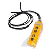 Interruptor de guindaste para cima e para baixo 220V Mini talha elétrica viajante controle remoto alça sem fio 380V acessórios de elevação