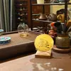Concha de Agua Oro Puro 999 Serie de Monedas Grandes Adorno de Fortuna Artesanía Chapada en Oro para Regalos Navideños Venta al por Mayor