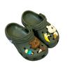 Zapatos Croc para Niños Hebilla para Zapatos de Flores Helado Coreano Lindo Oso Decoración Superior DIY Accesorios Removibles