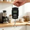 Báscula Electrónica A08 Báscula Electrónica de Alta Precisión Báscula Portátil Báscula de Resorte Báscula Portátil para Pesca Doméstica Báscula de Gancho Pequeña