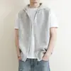 Chaleco con capucha para hombre 2026 Cárdigan de punto Ropa exterior Estilo Old Money juvenil Top