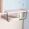 Estante de almacenamiento cesta colgante dormitorio debajo de la cama cabecera dormitorio estudiantil escritorio armario capa de bocadillos estante de almacenamiento de cocina al por mayor