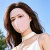 Mascarilla protectora solar de cara completa para mujeres en verano, protección UV, mascarilla de protección solar transpirable para ciclismo, protector solar 3D, mascarilla facial anti-manchas