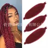Extensões de Cabelo Afro Kinky Curly Trançado Tranças Marley Tranças Africanas