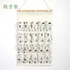 Bolsa Colgante Impermeable de Lona para Almacenamiento de Peines de Guardería Bolsa Colgante para Almacenamiento de Peines Montada en Pared Ahorro de Espacio Fácil de Encontrar