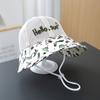 Sombrero Protector Solar para Niños Sombrero de Bebé Sombrero de Pescador de Ala Ancha de Verano para Hombre Malla Solar Sombrero Solar para Bebés para Niños y Niñas