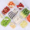 Caja de Almuerzo Crisper con Iones de Plata Importada de Japón Caja Sellada para Alimentos Refrigerados en Refrigerador Alimentos para Microondas Empaque de Alimentos
