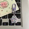 Lindo llavero de luna y estrella, estilo caricatura girly, accesorio colgante versátil para bolso, regalo para mejores amigos y parejas