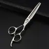 Tijeras de Corte al Aceite de 6.0 pulgadas, Tijeras de Peluquería, Tijeras de Barbero, Tijeras Entresacadoras, Cuchillas Entresacadoras 07-3