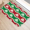 Felpudo Decorativo Navideño Alfombra Decorativa Felpudo de Cocina Felpudo para Sala de Estar Hogar Suave Copo de Nieve Árbol de Navidad Felpudo de Puerta