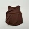 Colete de Verão para Meninos e Meninas, Estiloso Infantil Tendência Retrô Artístico Cor Sólida Moderno Roupa de Baixo ou Roupa Externa