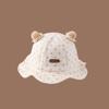 Gorro de bebé de primavera, otoño e invierno, estilo coreano, bonito y súper bonito, de pana, para lavabo, para otoño, para niños y niñas, sombrero de pescador, sombrilla.