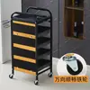 Carrito de Belleza Carrito para Teñir el Cabello Carrito de Herramientas de Peluquería Carrito Pequeño para Salón de Belleza Salón de Peluquería Barbería Carrito para Rizos y Tintes Blanco