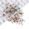Nuevas Decoraciones de Estrellas de Mar Gruesas de 4 mm para Uñas, Accesorios de Uñas Coloridos Irregulares de Tamaño Mini Pequeño con Fondo Plano, Accesorios Populares de Primavera y Verano