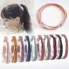 Cintas elásticas para el pelo dulces, sencillas y de alta elasticidad, lindas y frescas para niñas jóvenes, estilo coreano, prácticas, duraderas, portátiles y sencillas