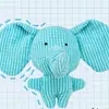 Brinquedo Squeaky para Cachorro Brinquedo Durável para Mastigar Gasto de Energia Brinquedo de Pelúcia para Dentição Shiba Inu Corgi Alívio de Estresse
