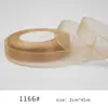 Cinta de Gasa de Nieve de 2 cm Rosa Material para Manualidades Lazo Accesorio para el Cabello Cinta para Empaquetar Sombreros Venta al por Mayor Hecho a Mano
