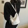 Bolsa de Dumpling Suave Estilo Coreano para Mulheres, Novo Modelo 2026, Bolsa de Ombro com Personalidade Única, Bolsa para o Trabalho para Escritórios, Bolsa de Mão Elegante