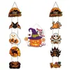 Produtos populares novos transfronteiriços Amazon decoração de sala de estar suprimentos para festas Halloween pingente etiqueta para pendurar