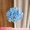 Rama única de bienestar 135 piezas hortensia Flor de simulación para boda Flor de hortensia Decoración de boda al por mayor Centro comercial Hotel paisajismo