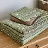2026 Nuevo Modelo Algodón Puro Colcha de Verano Juego de Cuatro Piezas Sábana Funda de Almohada Colcha de Verano