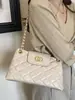 Bolso de mano para mujer 2026 verano nuevo retro con cadena y patrón de diamantes con cierre de candado, bolso cruzado cuadrado pequeño versátil para el trabajo