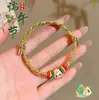 Pulsera infantil ajustable 2026 nuevo modelo para niñas pequeñas, cordones coloridos hechos a mano para el Festival del Bote del Dragón, joyería de cordón tejido hecha a mano al por mayor