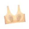 Sujetador de Conejo Transpirable Fino de Verano Sin Costuras y Sin Aros, Minimiza el Busto Grande, Reúne los Lados del Pecho, Sujetador Strapless de Espalda Hermosa Sin Costuras