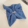 Scrunchie Grande Estilo Francês para Mulheres com Toque de Luxo, Novo Scrunchie de Bolinhas 2026, Acessório de Cabelo Oversized Estilo Coreano, Elástico para Rabo de Cavalo, Flor de Cabelo